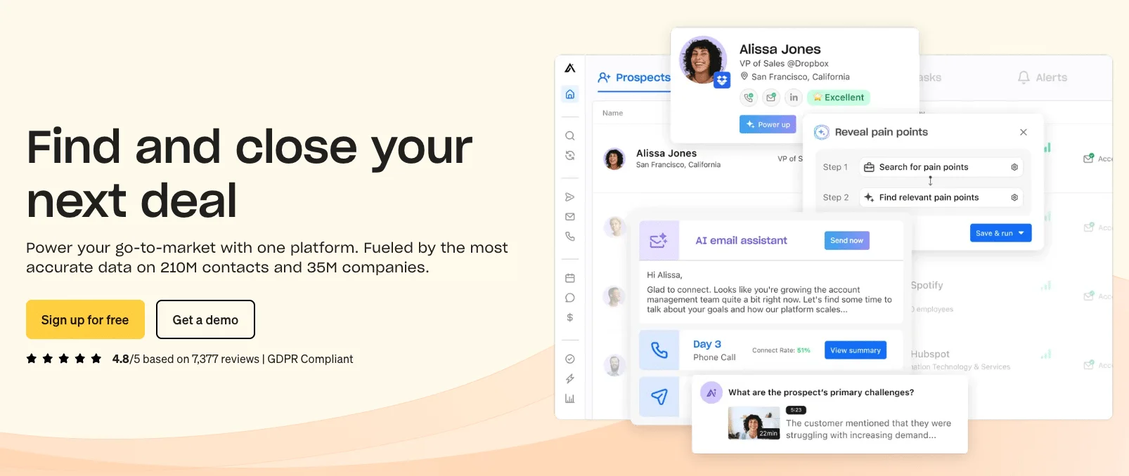 uplead - Konkurrent apollo.io