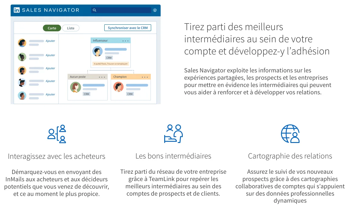 uplead - navigatore di vendita simultaneo