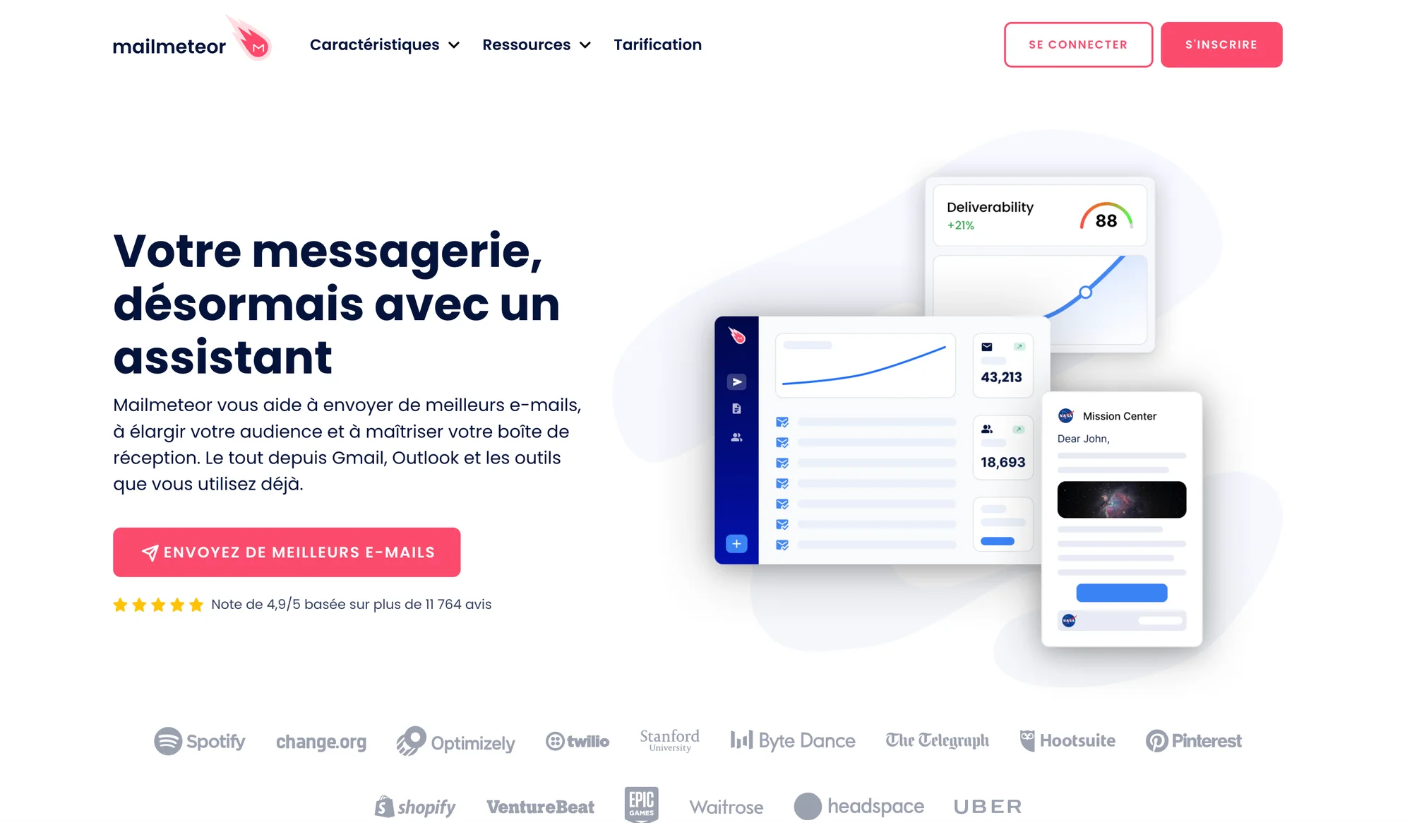 Gmass alternative : Mailmeteor