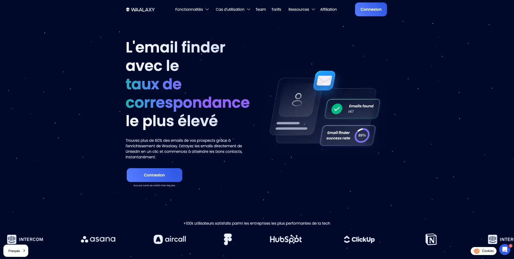 Gmass alternative: Waalaxy