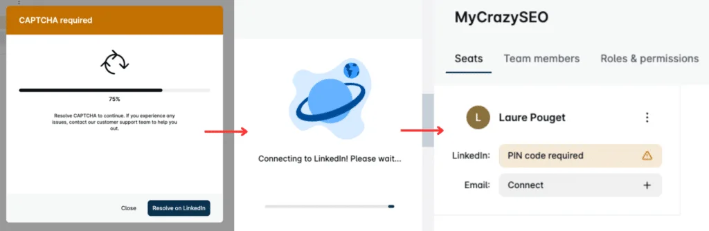 Link LinkedIn & LeadIn