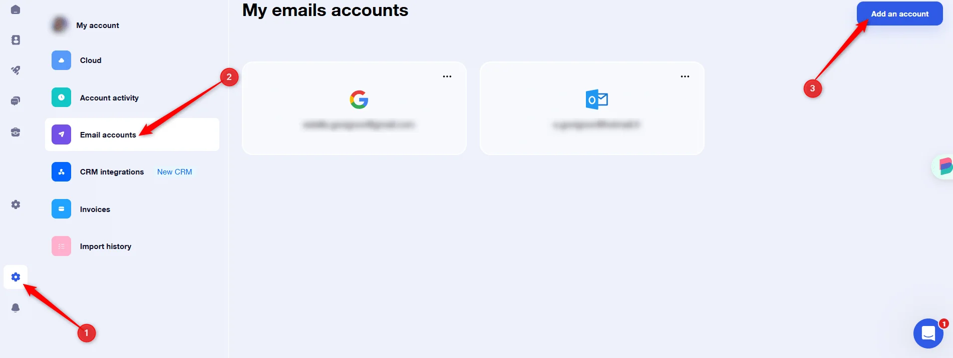 Go to Waalaxy Settings