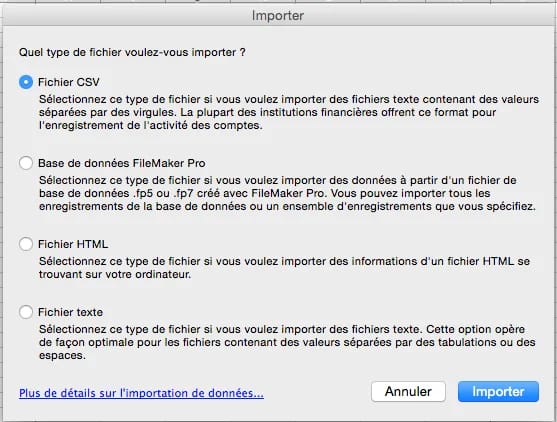 importar csv
