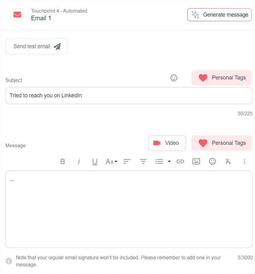 Edit Email on Zaplify