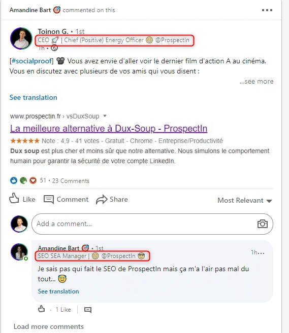 Bom perfil no LinkedIn