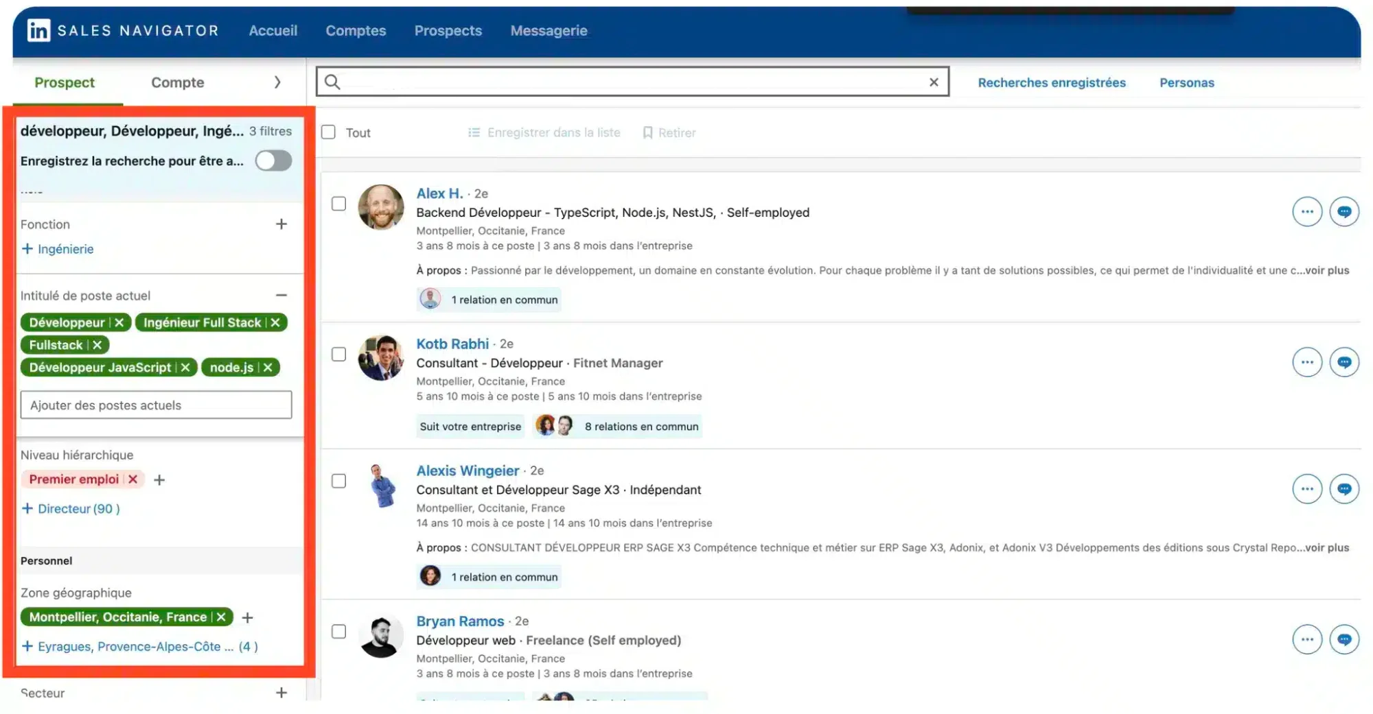 LinkedIn-Targeting
