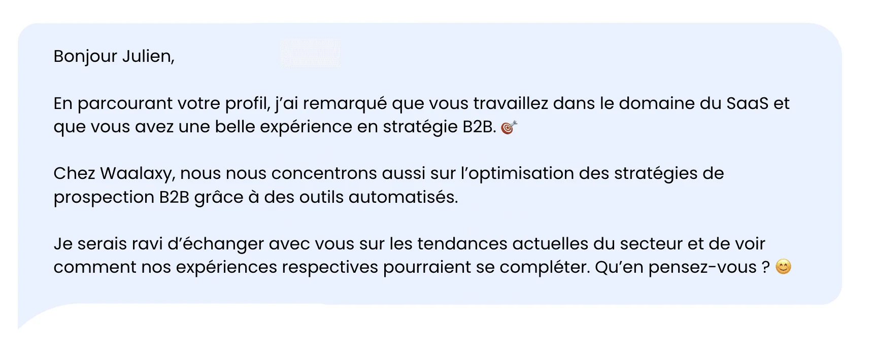 Seleção de mensagens no LinkedIn