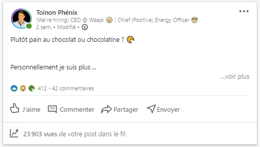 exemple d'accroche pour linkedin