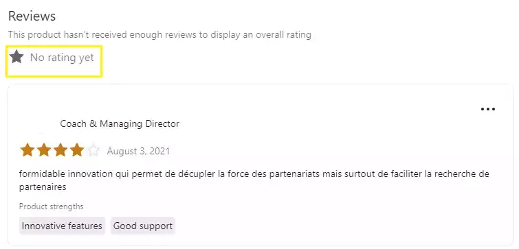 avis page produits