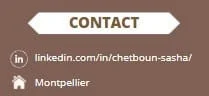 Contact : lien LinkedIn, Montpellier.