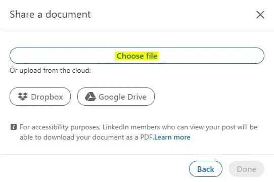 share a document