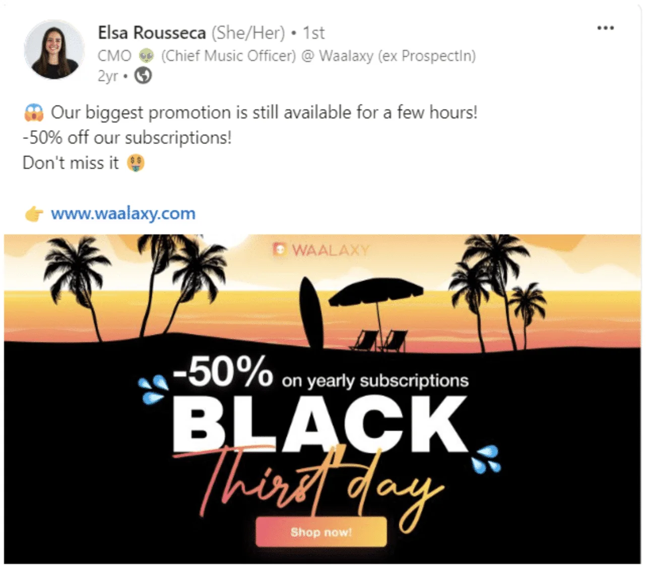 Adicionar uma imagem na publicação do LinkedIn - Imagem do LinkedIn