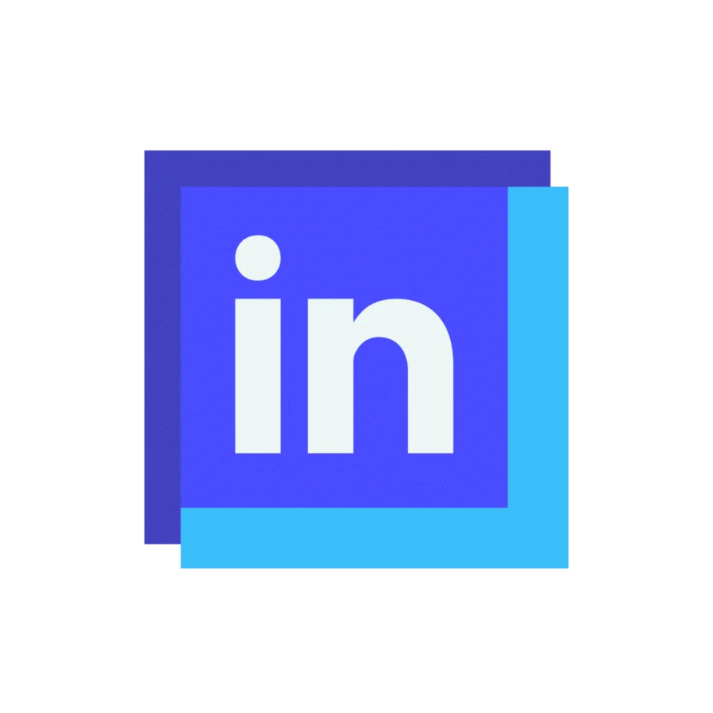 Logo linkedin png carré