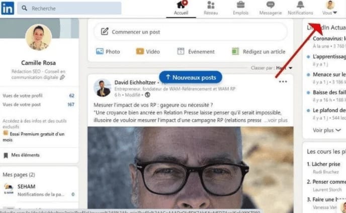supprimer son compte LinkedIn