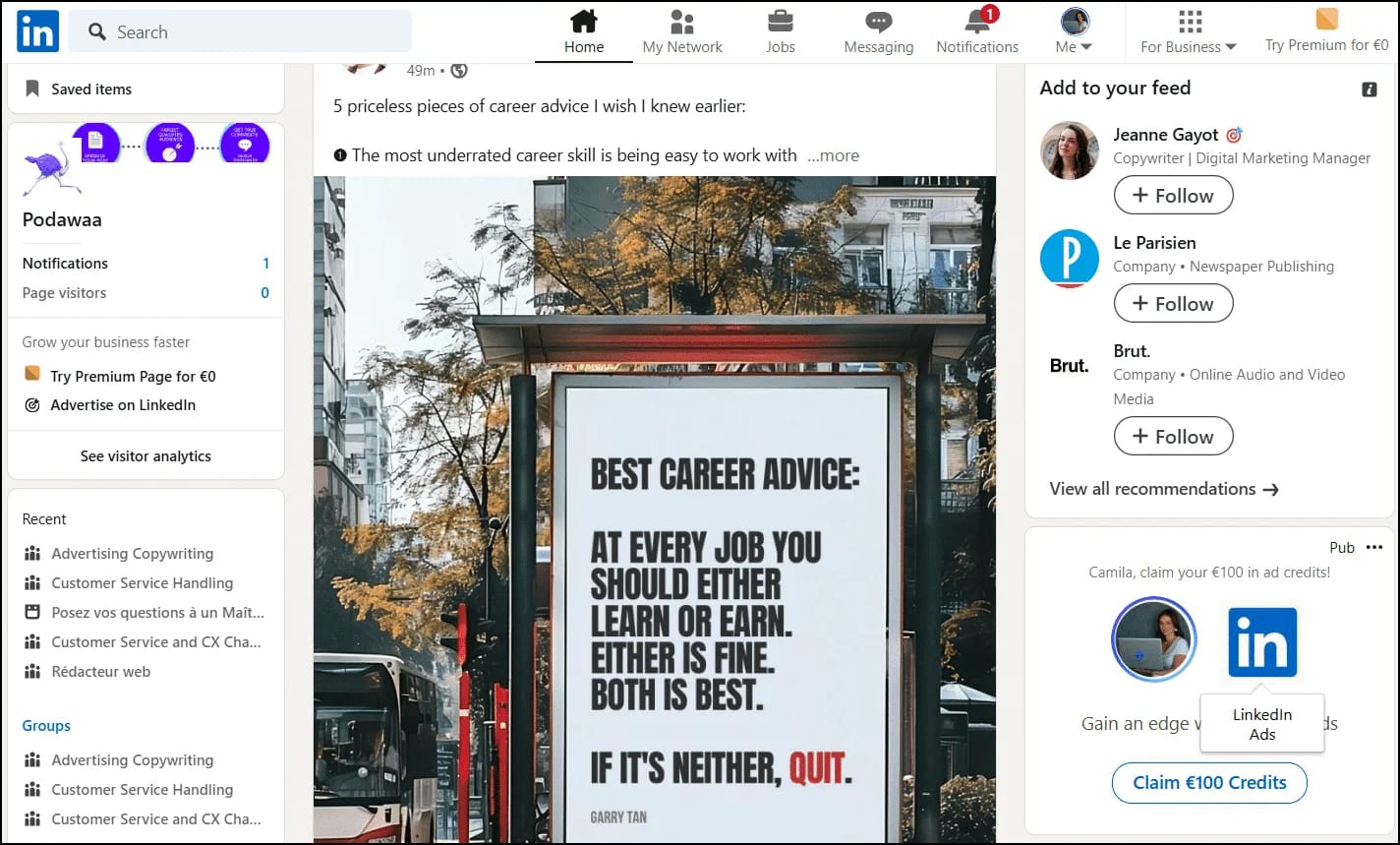 Idee per argomenti su linkedin