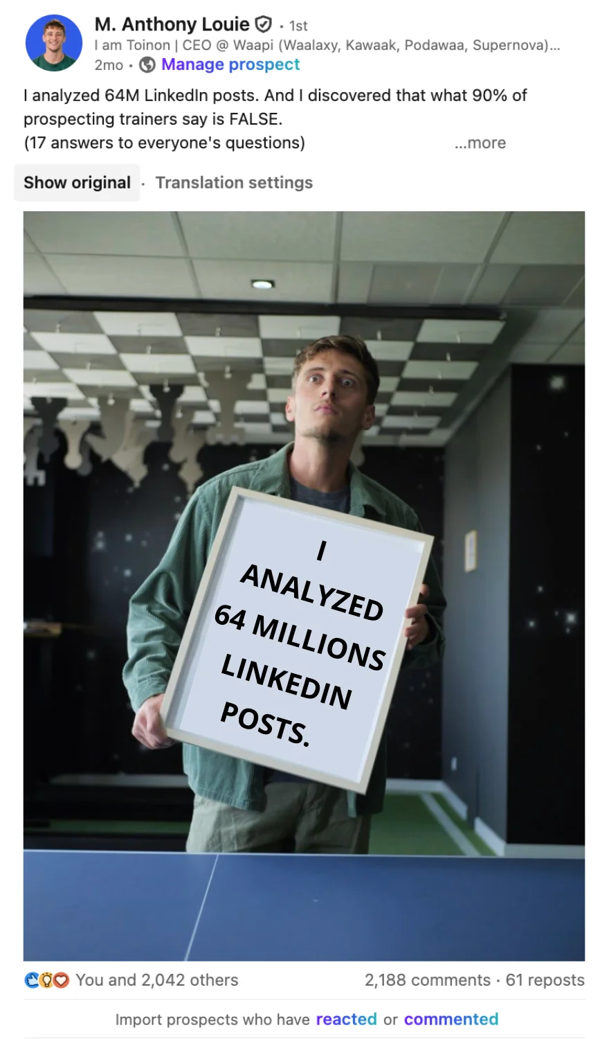 What is CFBR LinkedIn