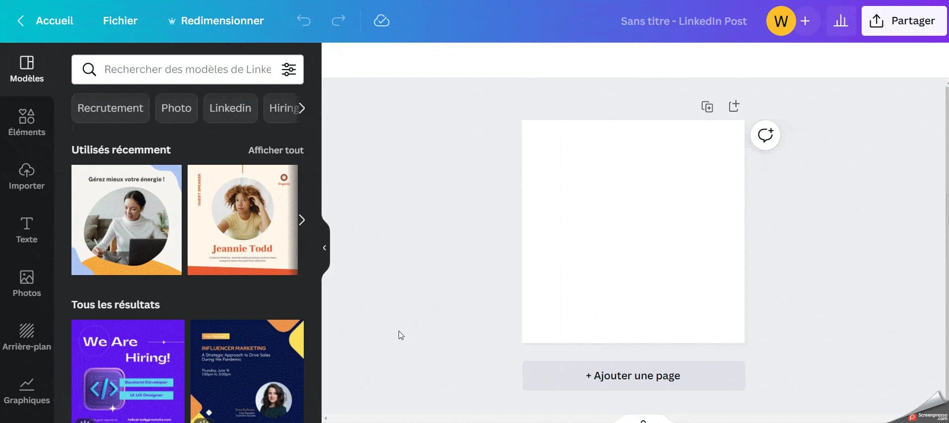 Make a LinkedIn carousel on Canva