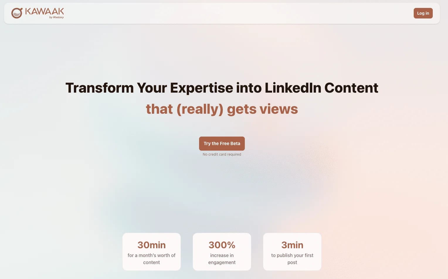 LinkedIn content case study - tool for editorial assistant
