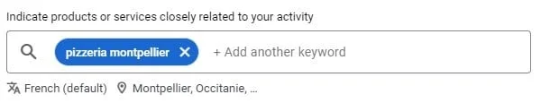 Analyze keywords